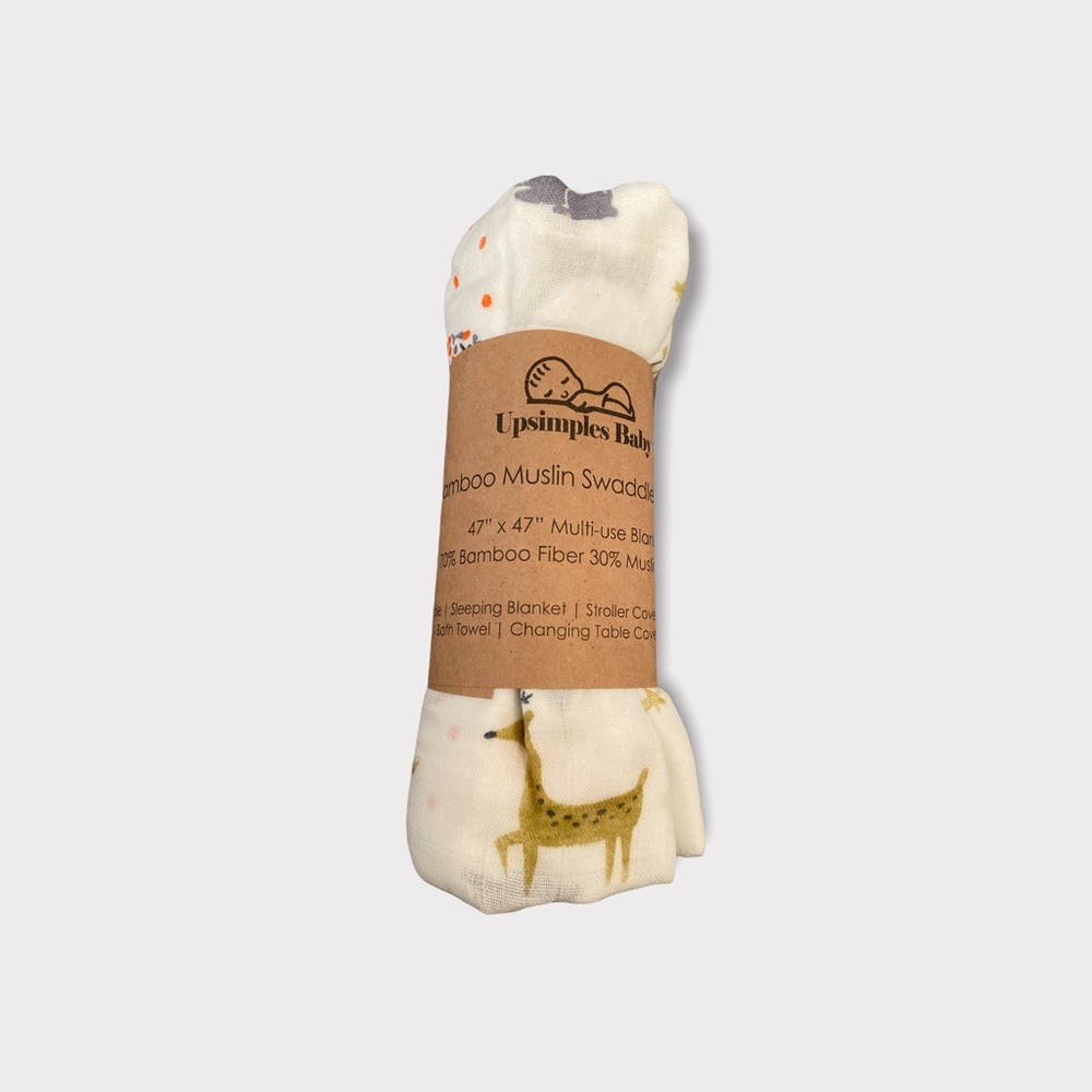 Bamboo Muslin Swaddle Blanket